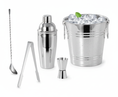 Set 5 Piezas de Coctelería Bartender