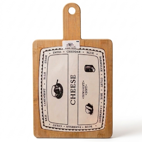 Tabla Gourmet para Quesos - Edición "Bistro Vintage"