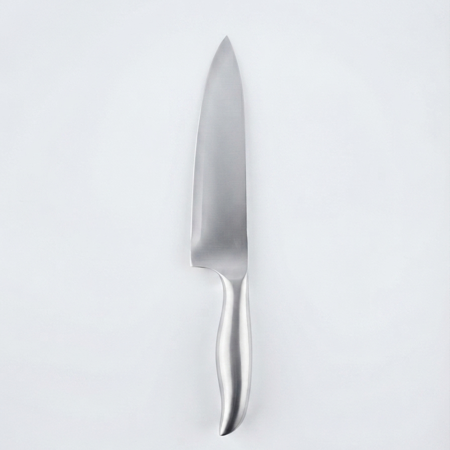 Cuchillo Grande Color Plateado