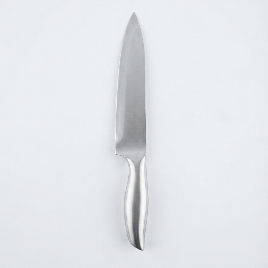 Cuchillo Mediano Color Plateado