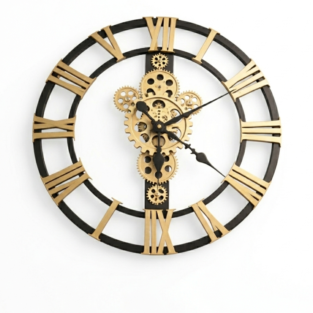 Reloj de Pared Vintage Industrial