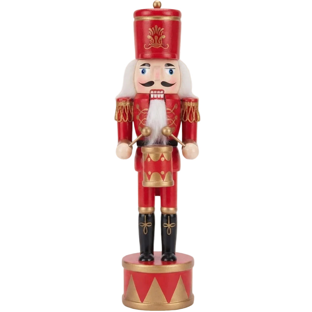 Cascanueces Tradicional Decorativo con Tambor