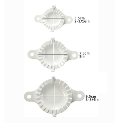 Moldes para empanadas X3