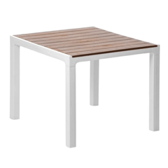 Mesa Madeira Cuadrada Caramelo