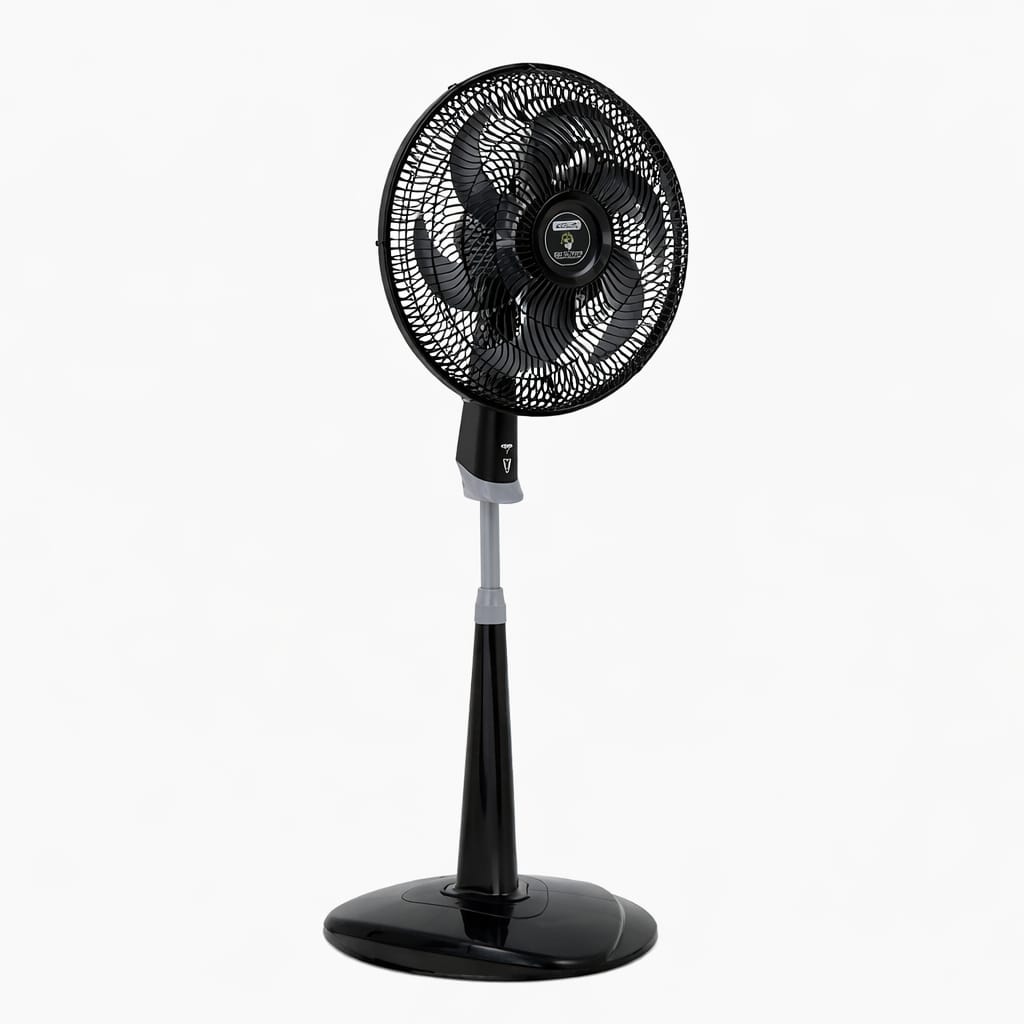 Ventilador Silence Force Control Remoto Pedestal Negro