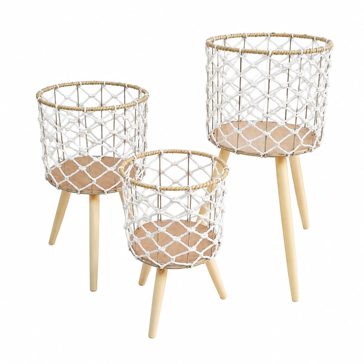 Set de Materas x3 Apariencia Yute