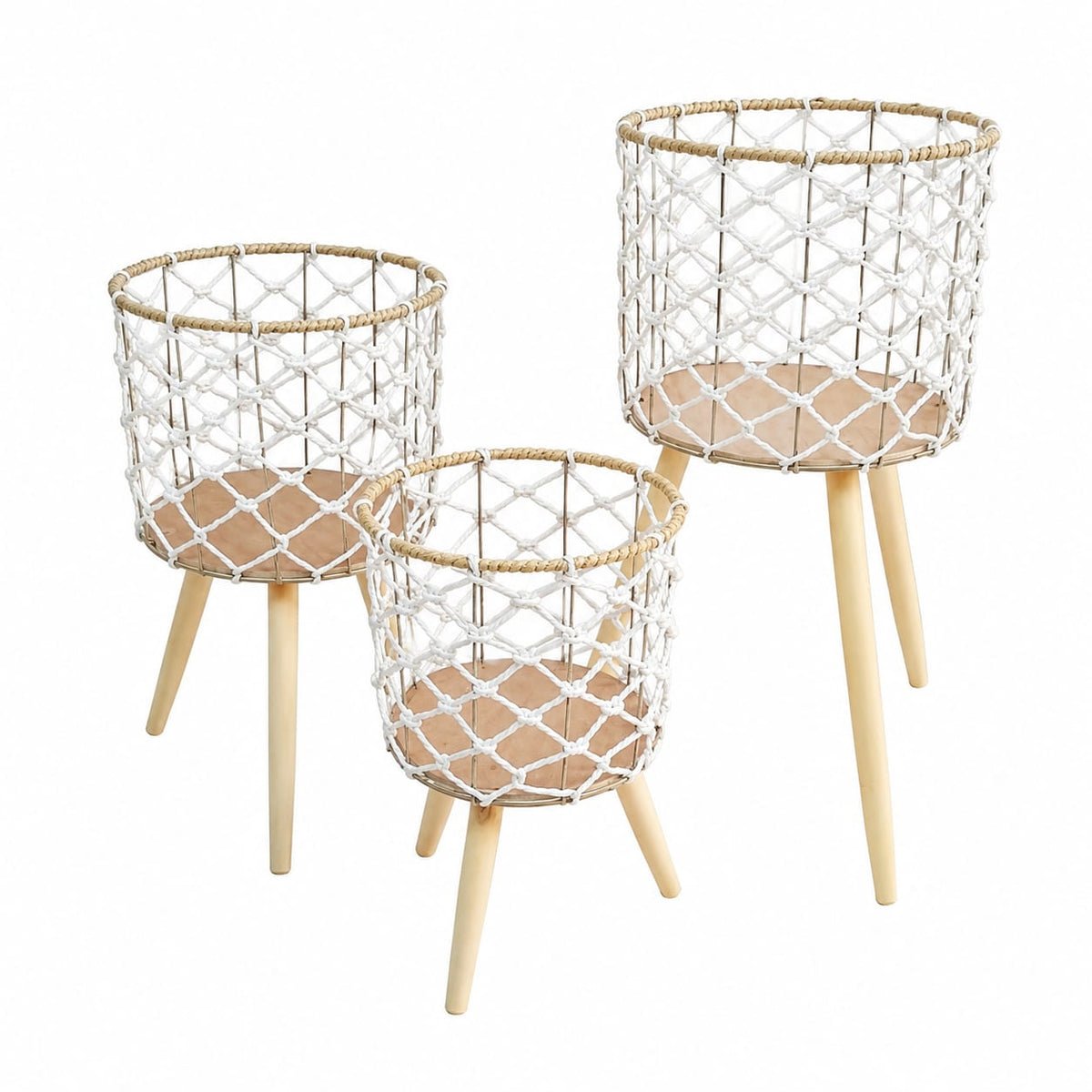 Set de Materas x3 Apariencia Yute