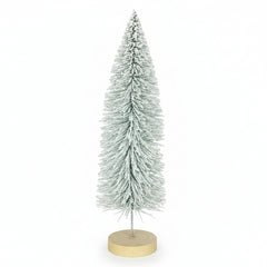 árbol de Navidad artificial decorativo con efecto nevado Pequeño
