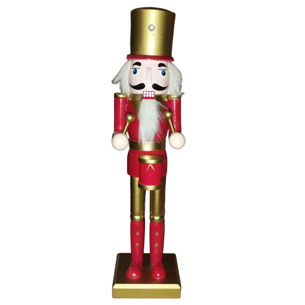 cascanueces tradicional tipo soldado tamborilero