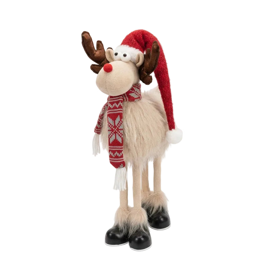Reno Navideño 4 Patas 45cm