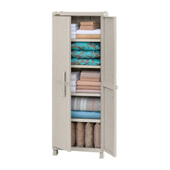 Armario Grande Apariencia Rattan Taupe / Rimax