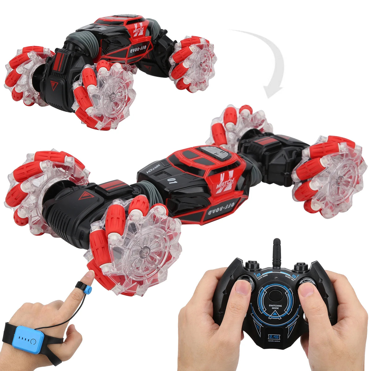 Carro Acrobata Radio Control Con Línea Usb Ref.Qx031