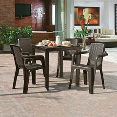 Juego De Comedor Eterna Wengue Rimax