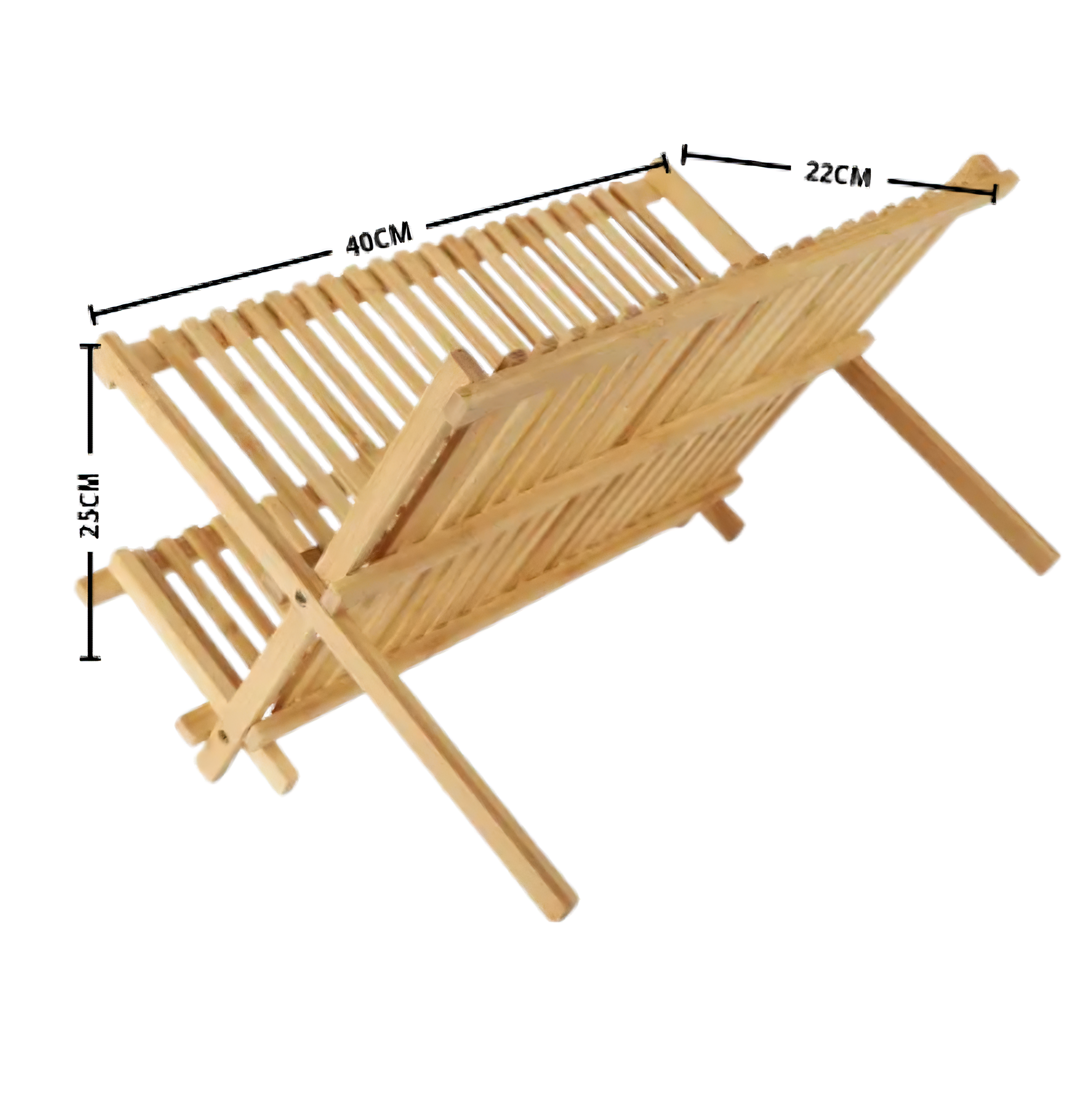 Estante Para Platos De Madera