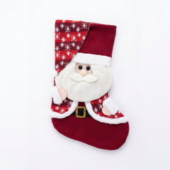 Bota Navideña Decorativa de Papá Noel 47cm