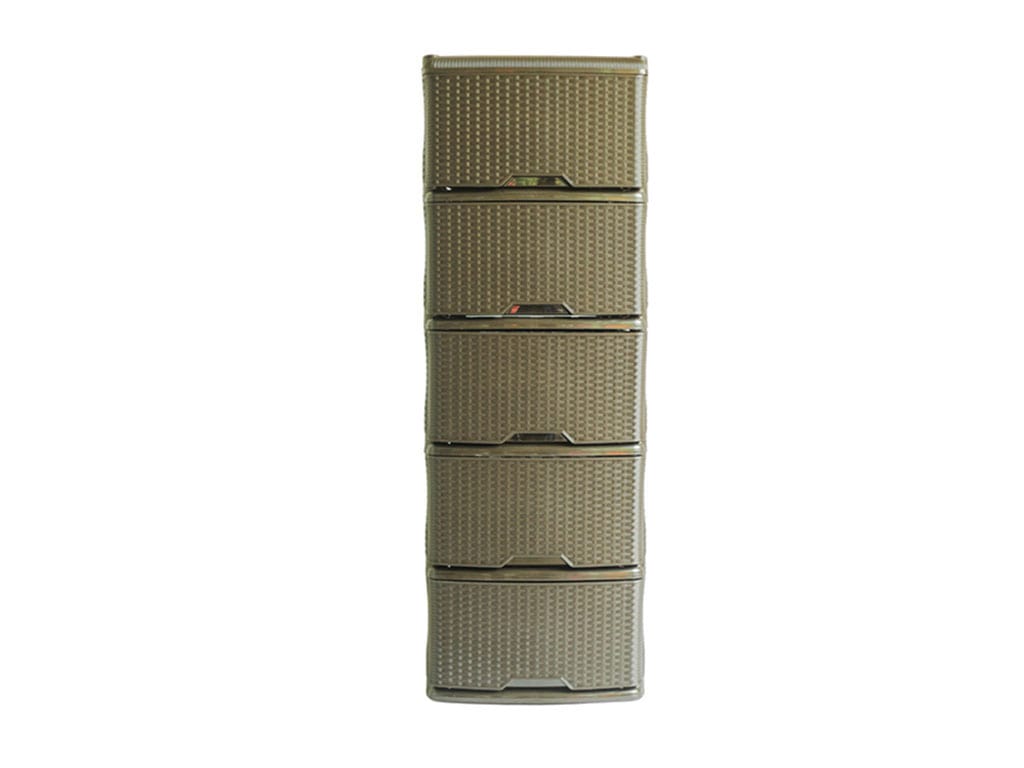 MUEBLE ORGANIZADOR RATTAN X5 RIMO