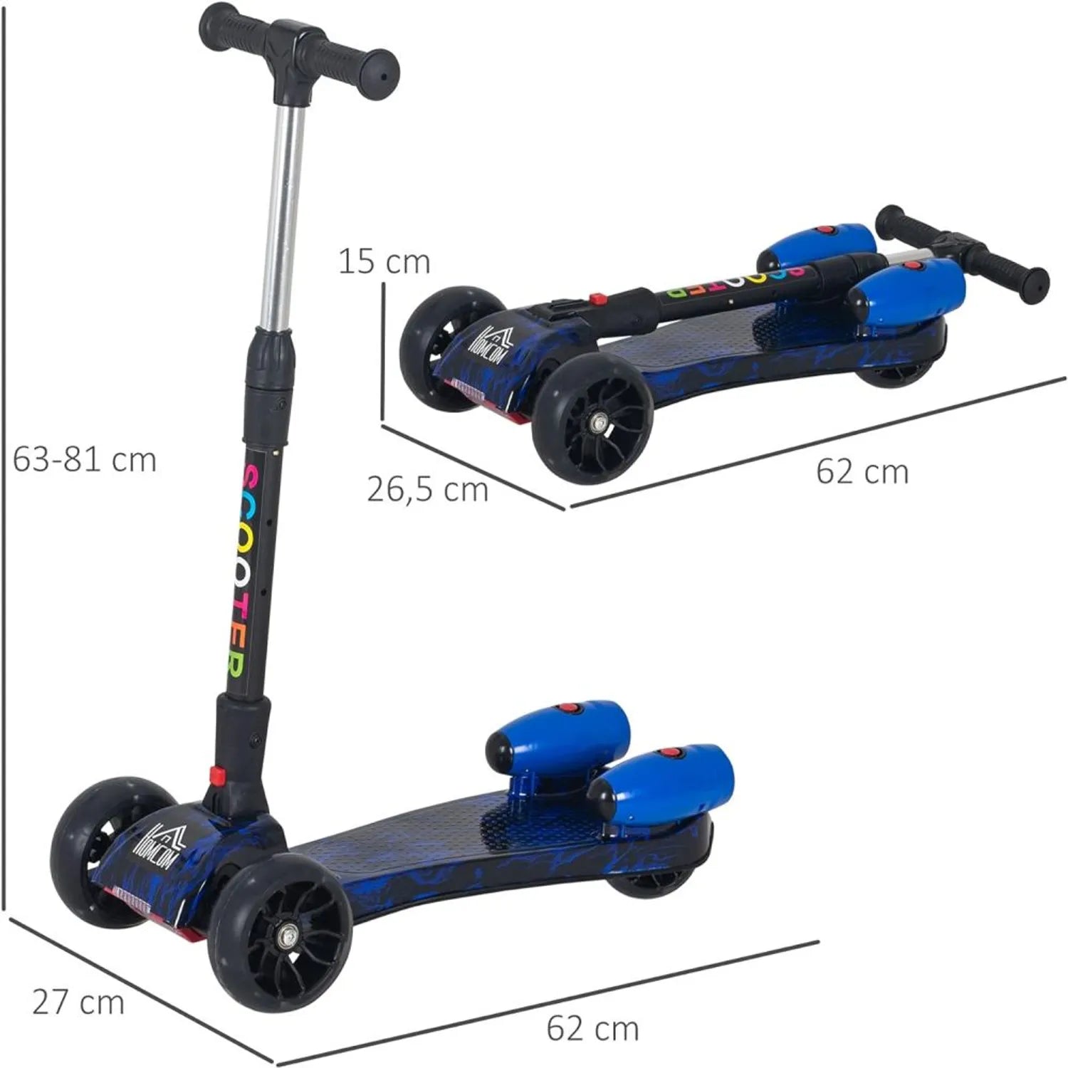Scooter 3 Ruedas Turbo Ref.Z-017