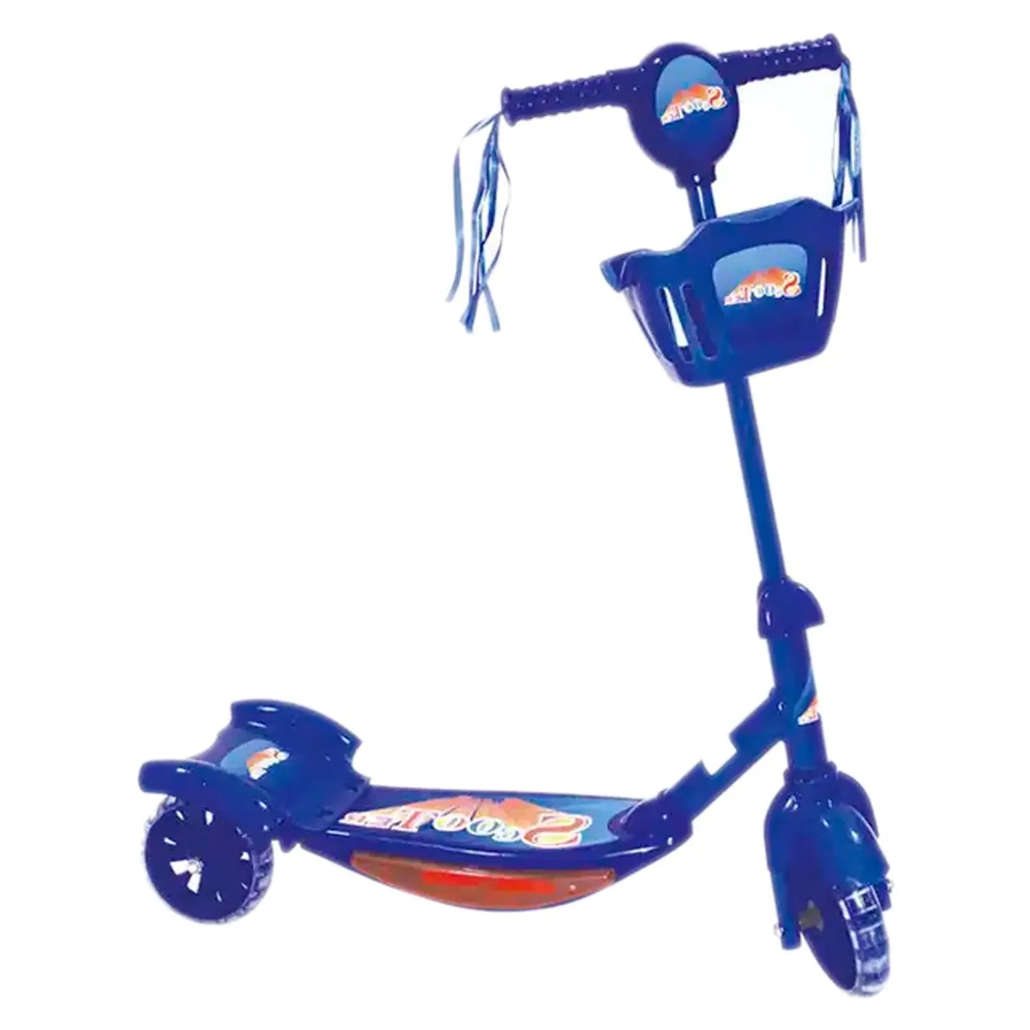 Scooter Con Canastilla, Sonido Y Luces Ref.1313