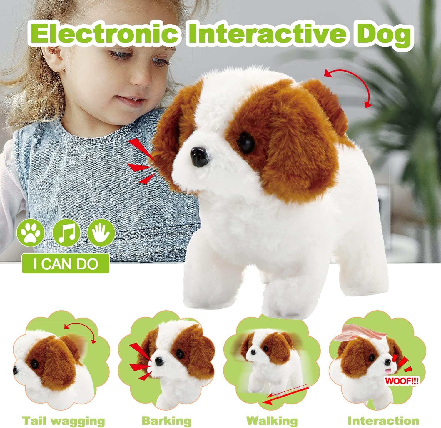 Perrito Amigable De Baterías Ref.8832-33