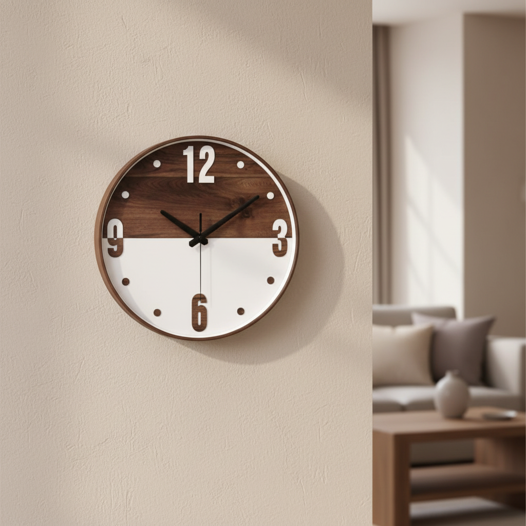 RELOJ DE PARED ANÁLOGO 30CM