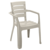 SILLA BARU CON BRAZO TAUPE