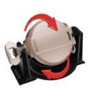 WAFLERA DOBLE GIRATORIA BLACK + DECKER - Imagen 3