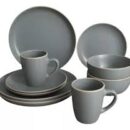 VAJILLA GRIS CON BLANCO - Imagen 2