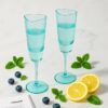 COPA CHAMPAGNE TRIANGULAR COLOR - Imagen 2