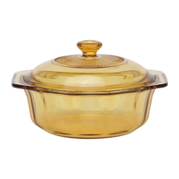 OLLA REFRECTARIA DE VIDRIO 1LT HOME ELEMENTS - Imagen 2