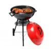 ASADOR BBQ REDONDO CON RUEDAS