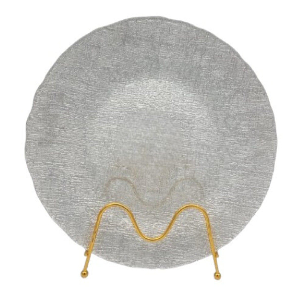 PLATO BASE PLATEADO