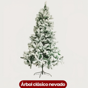 ÁRBOL CLÁSICO NEVADO 1.50m