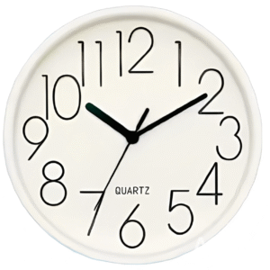 RELOJ DE PARED BLANCO